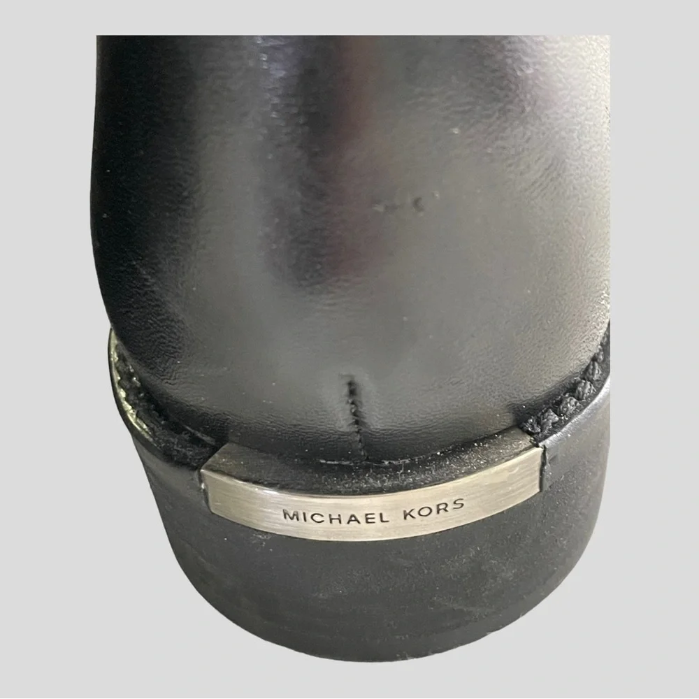 New! MICHAEL KORS DORA BLACK BOOTS SIZE 10